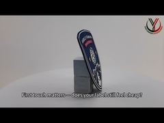 แผ่นปะทีมฟุตบอล 3 มิติ ไนลอน ป้ายเสื้อผ้าสั่งทำพิเศษ ความหนาแน่นสูง