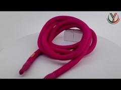 ดูเหตุผลที่เลือกใช้เชือกรูดเสื้อฮู้ดโพลีเอสเตอร์พิมพ์ลายโลโก้แบบกำหนดเองพร้อมปลายซิลิโคน