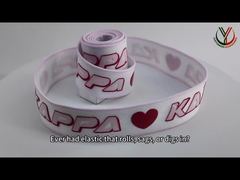 ดูเหตุใดจึงเลือกริบบิ้นโพลีเอสเตอร์แบบกำหนดเองที่พิมพ์โลโก้ซิลิโคนสำหรับเครื่องแต่งกาย