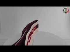 นาฬิกา: แถบยางยืด Jacquard แบบกำหนดเองสำหรับเสื้อผ้าพร้อมตู้โชว์โลโก้ด้านเดียว