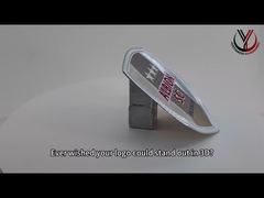 ใกล้ชิดยิ่งขึ้น: ป้ายสะท้อนแสง Nike Logo TPU 3M ทรงกลมสำหรับกางเกงวอร์ม