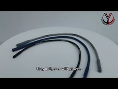 ดูใกล้ๆ: สีเทา แมท OEM โลหะ Buckle สายดึงยืดหยุ่นสําหรับชุดกีฬา