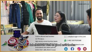 โลโก้ซิลิโคนแบบกำหนดเองสำหรับเสื้อผ้า