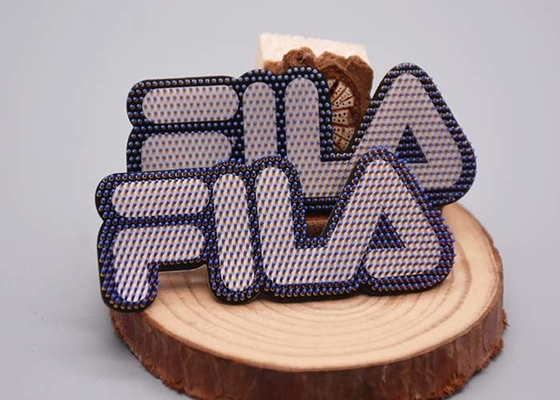 หน้าจอพื้นหลังยางซิลิโคนพิมพ์แพทช์ 0.8 มม. 2.0 มม. สำหรับเสื้อผ้า