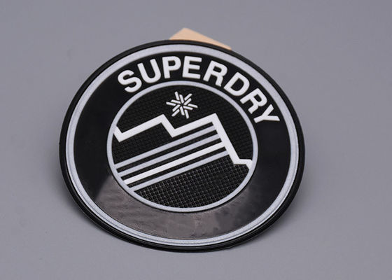 โลโก้ซิลิโคนที่กำหนดเองป้ายเสื้อผ้าถ่ายเทความร้อน TPU พิมพ์