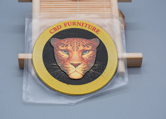 ฉลากการถ่ายเทความร้อนโลโก้นูนวัสดุ TPU สำหรับเสื้อผ้า