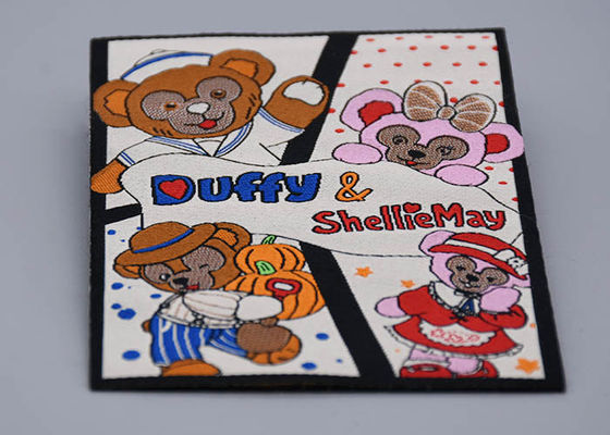 แพทช์โลโก้ปักสักหลาดด้านล่างที่กำหนดเองสำหรับเสื้อผ้า