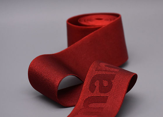 Jacquard เทคนิค ยืดหยุ่น สายดึงสายสําหรับเครื่องแต่งกาย ชุดสกี