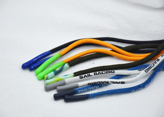 สายรัดโพลีเอสเตอร์ SGS 3mm 4mm 5mm พร้อมเคล็ดลับปลายกระสุนซิลิโคน