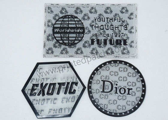 TPU 180 องศา 8 สี PVC Patches ที่ย่อยสลายได้สำหรับหมวก